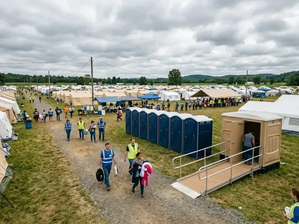 disaster-relief-camp-restrooms-010 — frequently asked questions, Dumpster & Portable Bathrooms Rental in Canterwood, WA